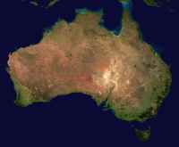 Australien im Goldsucher-Fieber, ©NASA